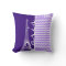 Eiffel Tower; Purple Chevron
