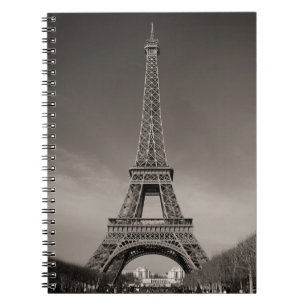 Eiffel Tower Spiral Notebook