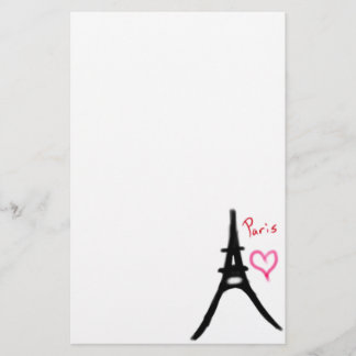 Eiffel Tower Stationary Stationery