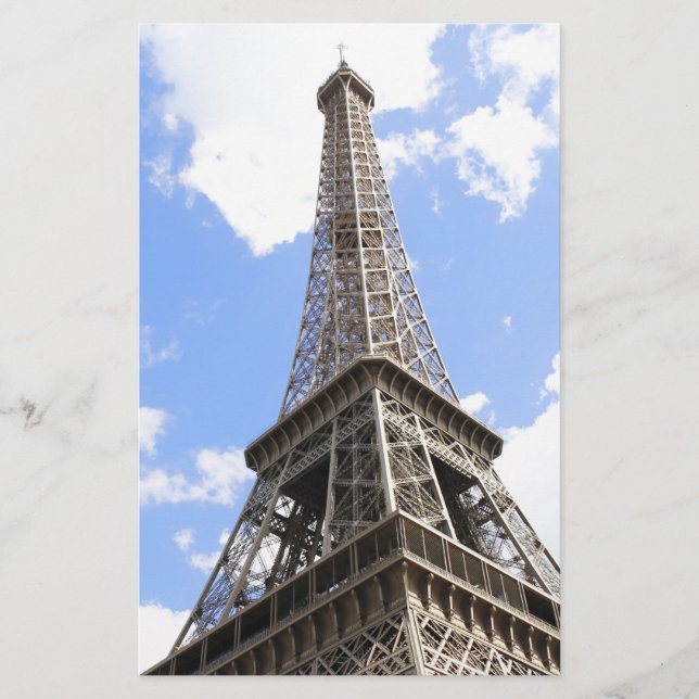 Eiffel tower stationery (Front)