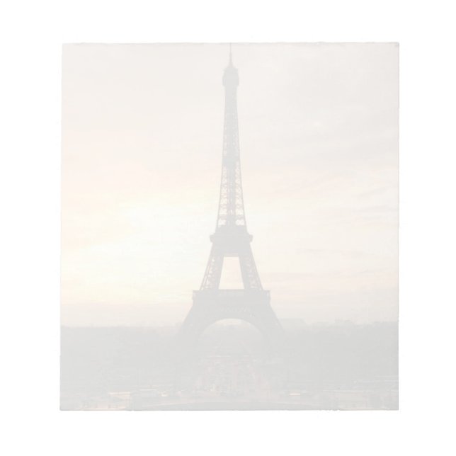Eiffel Tower Stationery Notepad (Front)