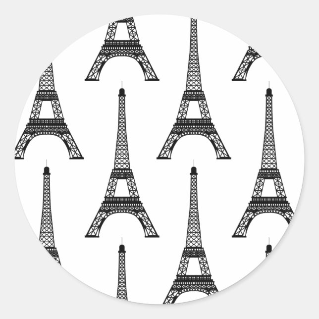 Eiffel Tower Sticker (Front)