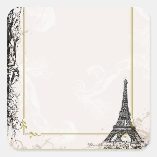 Eiffel Tower Stickers Tags