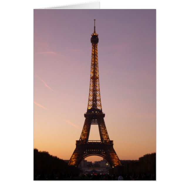 eiffel tower sunset (Front)