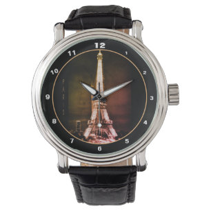 Eiffel Tower & Surreal Paris Art /love France VB Watch