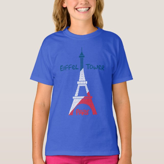 Eiffel Tower  T-Shirt (Front)