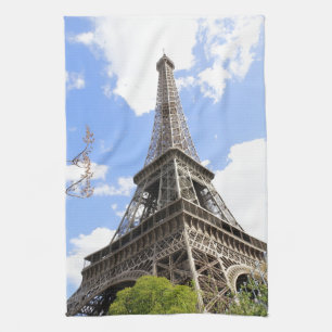 Eiffel tower tea towel