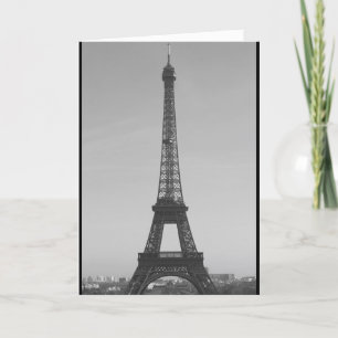 Eiffel Tower Thank you card