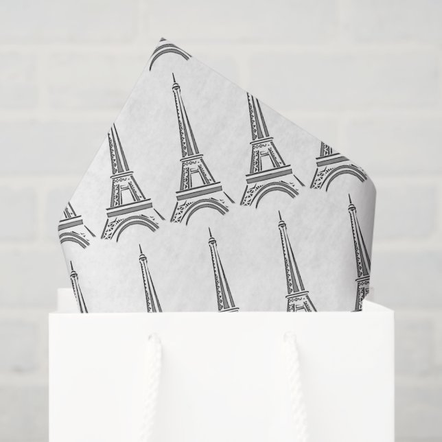 Eiffel Tower Tissue Paper (Gift Bag)
