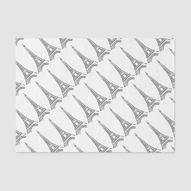 Eiffel Tower Tissue Paper (Front)