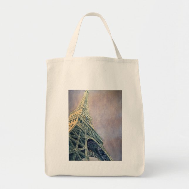 Eiffel Tower Tote Bag (Front)