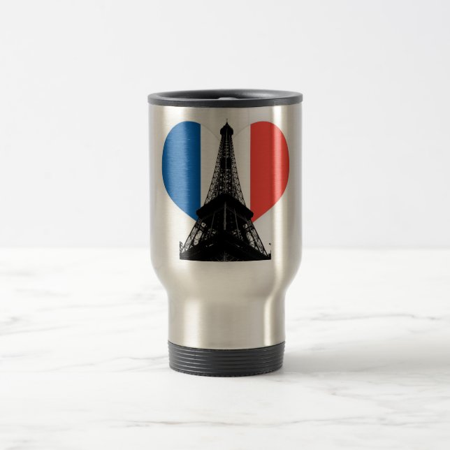Eiffel Tower Travel Mug (Center)