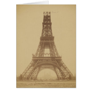 Eiffel Tower Under Construction 1888