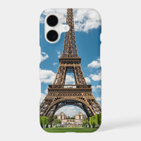 Eiffel Tower View from Champ de Mars Public Park