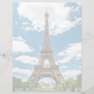 Eiffel Tower View from Champ de Mars Public Park