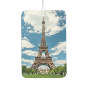 Eiffel Tower View from Champ de Mars Public Park Car Air Freshener