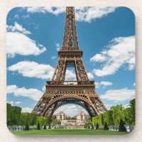 Eiffel Tower View from Champ de Mars Public Park