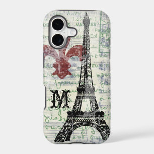 Eiffel Tower Vintage French iPhone Case