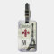 Eiffel Tower Vintage Look Luggage Tag