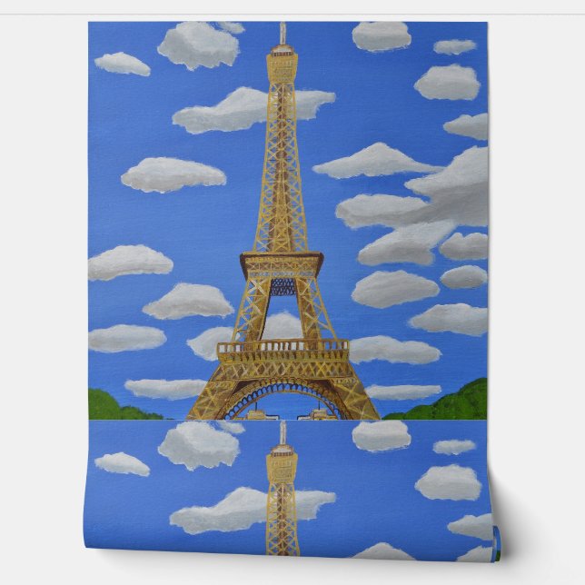 Eiffel Tower wallpaper  (Unrolling)