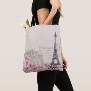 Eiffel Tower Wedding Destination Paris Europe Tote Bag