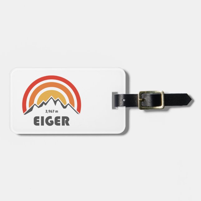 Eiger Luggage Tag (Front Horizontal)