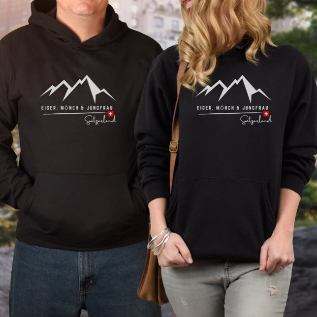 Eiger, Mönch and Jungfrau Trilogy. | Swiss Alps Hoodie (Creator Uploaded)