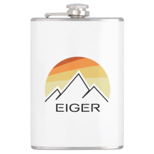 Eiger Switzerland Retro Hip Flask