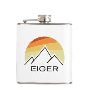 Eiger Switzerland Retro Hip Flask