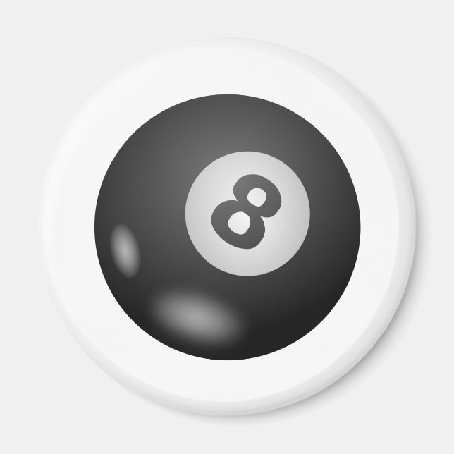 Eight - 8 - Ball Magnet (Front)