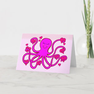 Eight Arms Would Be Too Few Holiday Card
