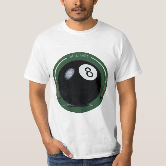 Eight Ball Billiards T-Shirt (Front)