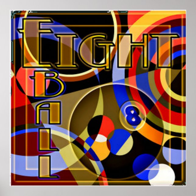 Eight Ball Panic Poster (Front)