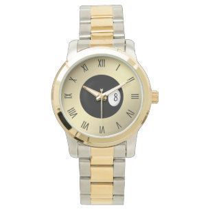 Eight Ball Roman Numerals Watch