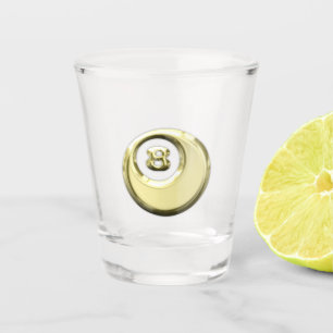 Eight Ball Shot Glass