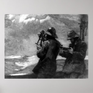Eight bells - Winslow Homer - 1888 Poster