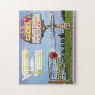 Eight Bible Verses To Live By! Jigsaw Puzzle