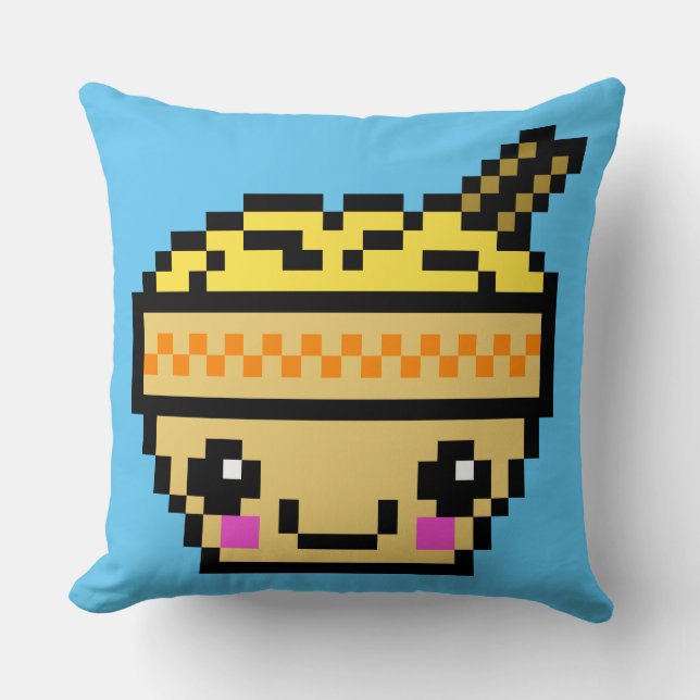 Eight Bit Ramen Cushion (Front)