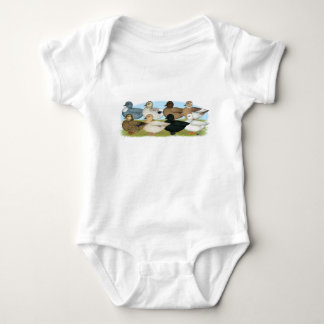 Eight Call Ducks Baby Bodysuit
