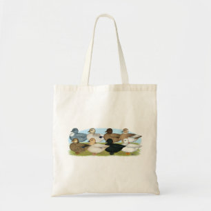 Eight Call Ducks Tote Bag