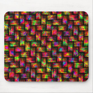 Eight Colour Weave Image Options Mousepads