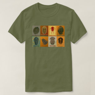 Eight Fossil Trilobites T-Shirt