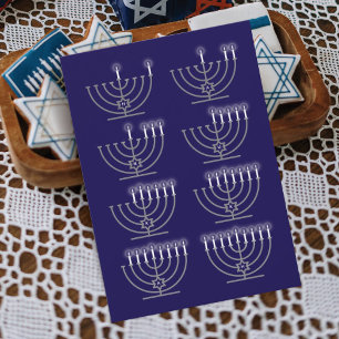 Eight Hanukkah Nights Holiday Card