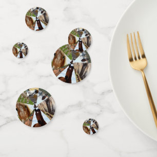 Eight Horse Triangles, Birthday Table Confetti