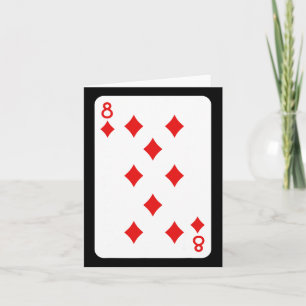 Eight Of Diamonds Playing Cards Halloween Costume 