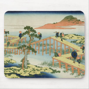 Eight part bridge, province of Mucawa, Japan, c.18 Mouse Pad