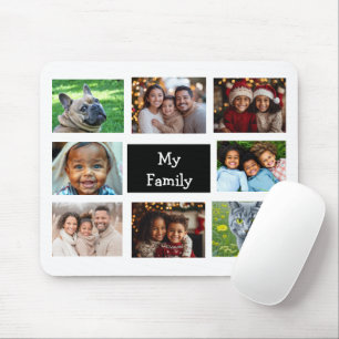 Eight Photo Template Add your Pictures to this Mouse Pad