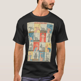 Eight Shadow Figures Utagawa Hiroshige T-Shirt