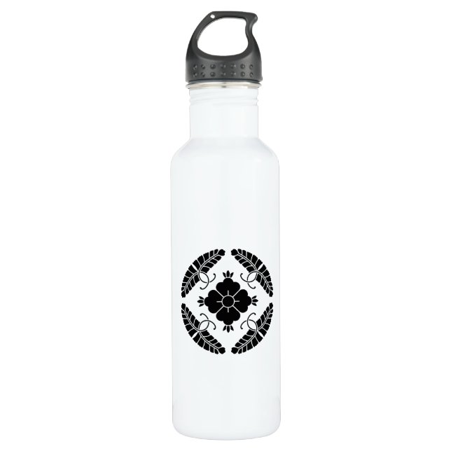 Eight wisterias 710 ml water bottle (Front)