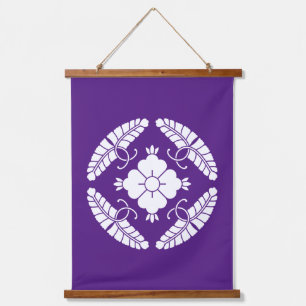 Eight wisterias hanging tapestry